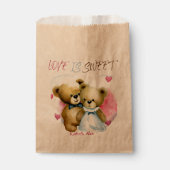 愛は甘い、可愛いクマ結婚ズ フェイバーバッグ (正面)