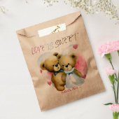 愛は甘い、可愛いクマ結婚ズ フェイバーバッグ (封をした状態)