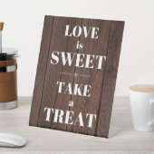 愛は甘い、治療を受け素朴る結婚- Wood's 台座サイン (インサイチュ)