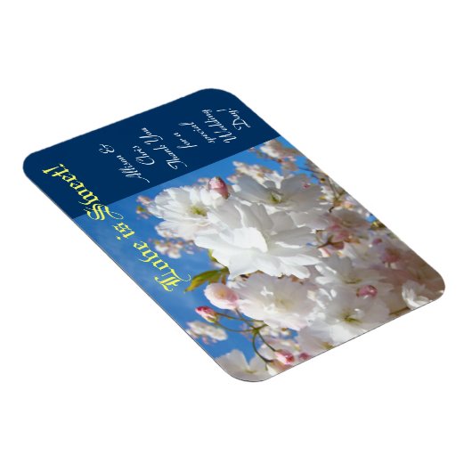 愛は甘い！結婚式の引き出物サンキューウェディング マグネット (右側)