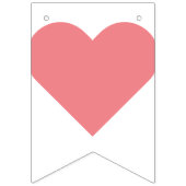 愛は甘結婚いデザート バンティングフラッグ (第1の旗)