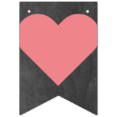 愛は甘結婚いデザート バンティングフラッグ (第1の旗)