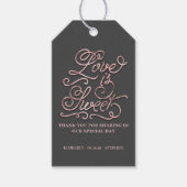 愛は甘結婚い ギフトタグ (正面)