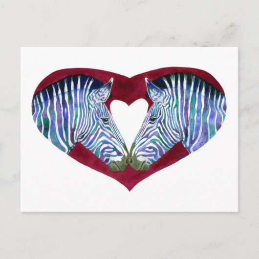 「愛は白黒ではない」ポストカード ポストカード (正面)