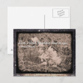 愛は盲目、友情は目を閉じる ポストカード (正面/裏面)