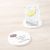 愛は砂岩コースターストップに懸命 コースター (側面)