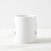 愛は祖母のシャツと呼ばれる コーヒーマグカップ (中央)