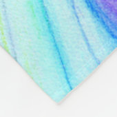 愛は神の守護天使ケモ毛布を許す フリースブランケット (角)