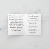 愛は神の黄金のリングや輪が誓いを更新 招待状 (内部)