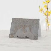 愛は神IIです カード (黄色い花)