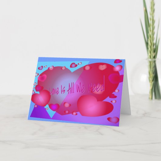 愛は私たちに必要なもの シーズンカード (正面)