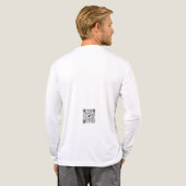 愛は私たちの顔を借りて踊りに行きました トライブレンドＴシャツ (背面全体)