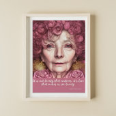 愛は私たちを見る美しい引用文 ポスター