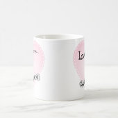 愛は私のコッカースパニエル犬 コーヒーマグカップ (中央)