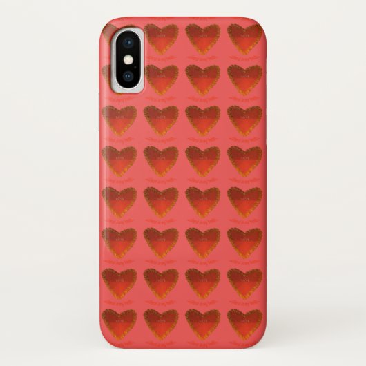 愛は私のハートにあります Case-Mate iPhoneケース (裏面)