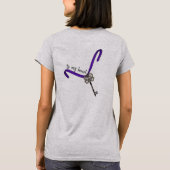 愛は私のハートの鍵を保持 Tシャツ (裏面)