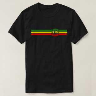 愛は私の宗教だ Tシャツ