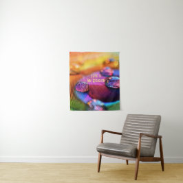 愛は私の宗教ワラルトタペストリー(50 x 60") タペストリー