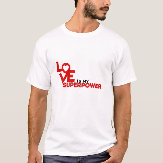 愛は私の超大国 Tシャツ (正面)