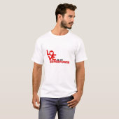 愛は私の超大国 Tシャツ (正面フル)