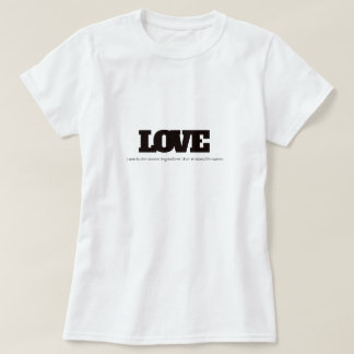 愛は秘密の成分 Tシャツ