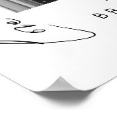 愛は空中にあるブライダルシャワー写真ようこそ ポスター (角)