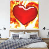 愛は空中にある1. キャンバスプリント (インサイチュ (寝室))