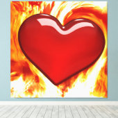 愛は空中にある1. キャンバスプリント (インサイチュ (ウッドフロア))