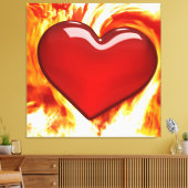 愛は空中にある1. キャンバスプリント (インサイチュ (リビング))