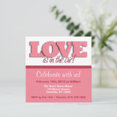 愛は空中にある~スクエアバレンタインデー招待状 招待状 (スタンド正面)