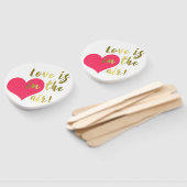 愛は空中にある! |バレンタインデー ハンドファン (組立なし)