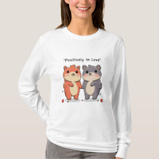 愛は空中にある：バレンタインTシャツ Tシャツ