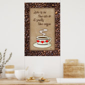 愛は空中にある – ポスター (キッチン)