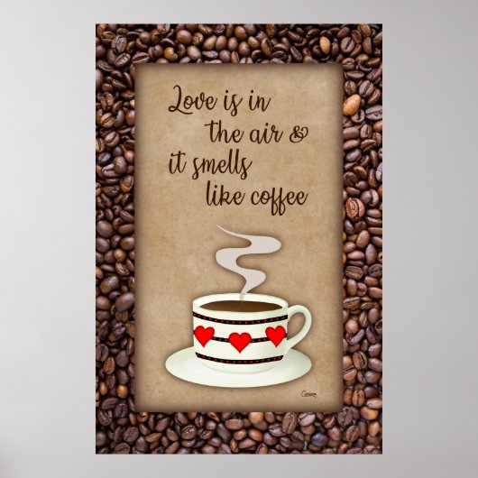 愛は空中にある – ポスター (正面)