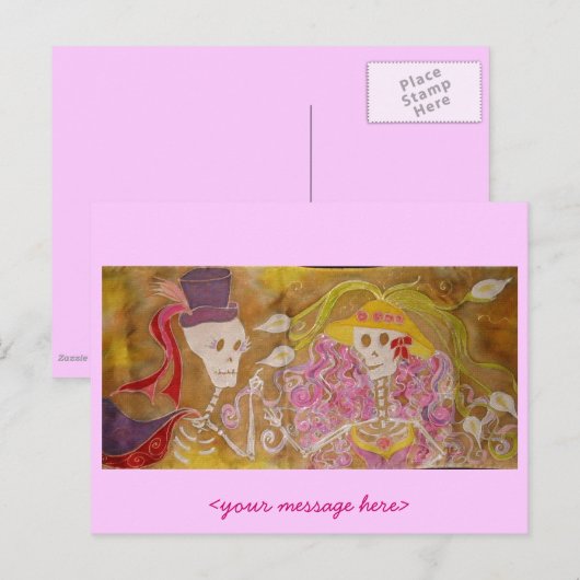 愛は空中にある ポストカード (正面/裏面)