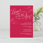 「愛は空中にある」ヴァレンティスタイリッシュンの日パーティー 招待状 (スタンド正面)