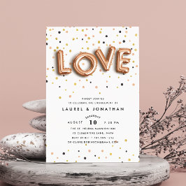 愛は空中にある |婚約パーティ招待状 招待状