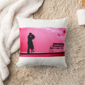 「愛は空中にある」装飾用クッション クッション (ブランケット)