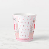 「愛は空中にある！」 2010年記念日 カフェラテマグ (正面)