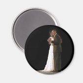 愛は空中に存在し、最初のカップルの踊り マグネット (正面/裏面)