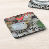 愛は空中に漂っていた コースター (左側)