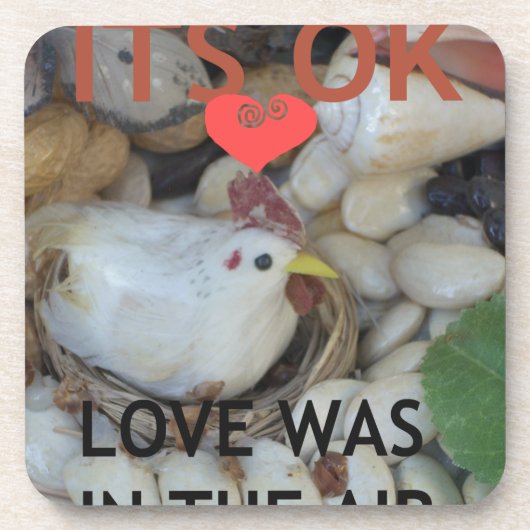 愛は空中に漂っていた コースター (正面)