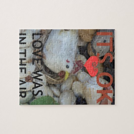 愛は空中に漂っていた ジグソーパズル (横)