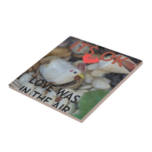 愛は空中に漂っていた タイル (側面)