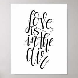 愛は空中のポスターにある ポスター