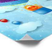 愛は空中のポスターに載っている ポスター (角)