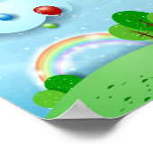 愛は空中のポスターに載っている ポスター (角)