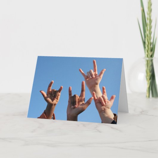 愛は空気にあります! カード (正面)