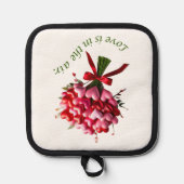 愛は空気の中でハートの束 鍋敷き (正面)