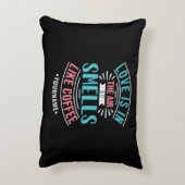 愛は空気の中にあり、コーヒーのような香り アクセントクッション (裏面(縦))